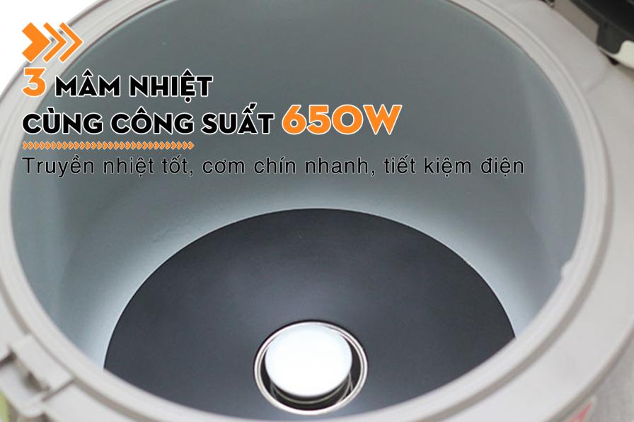 Nồi cơm điện nắp gài Cuckoo 2 lít CR-1032