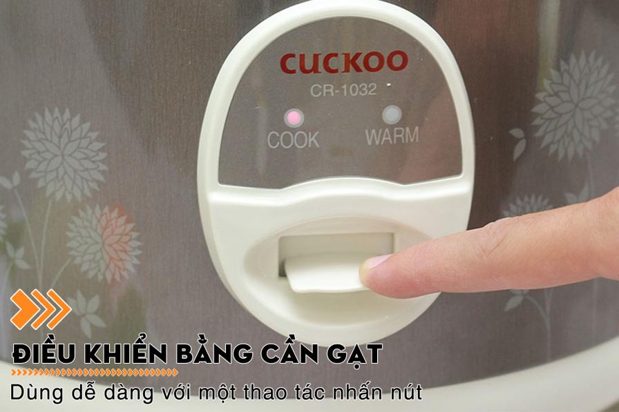 Nồi cơm điện nắp gài Cuckoo 2 lít CR-1032