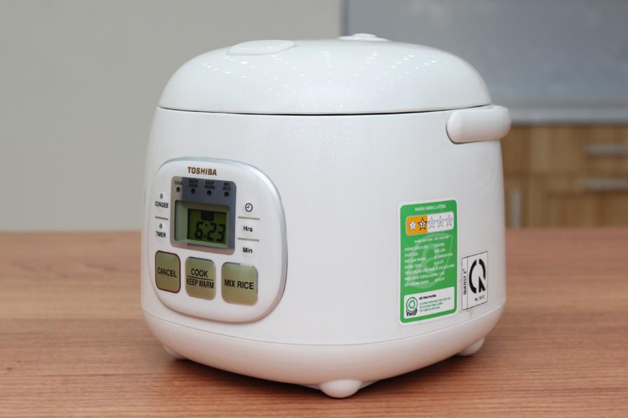 Nồi cơm điện tử Toshiba 0.5L RC-5MM(WT)VN