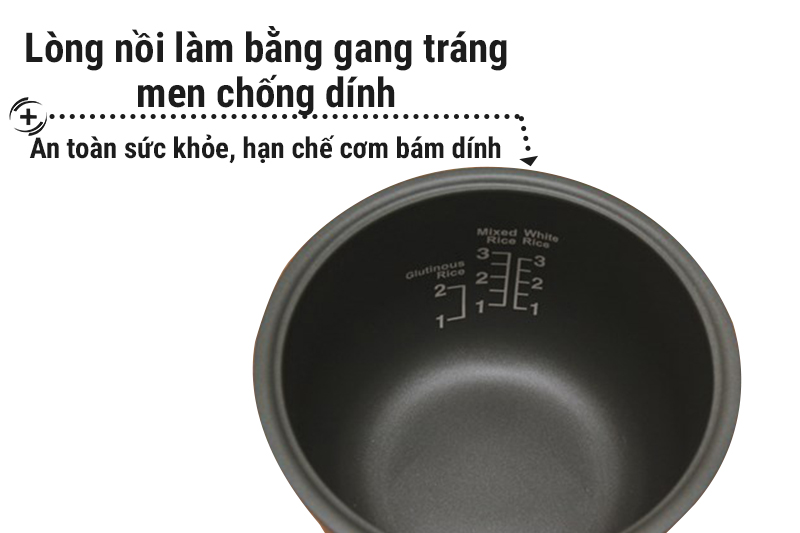 Nồi cơm điện tử Toshiba 0.5 lít RC-5MM(WT)VN