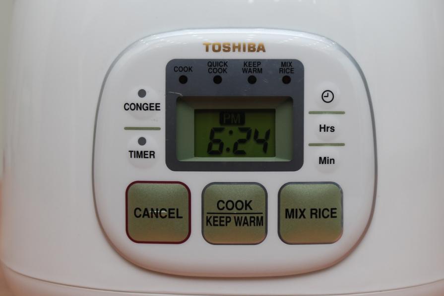Nồi cơm điện tử Toshiba 0.5L RC-5MM(WT)VN