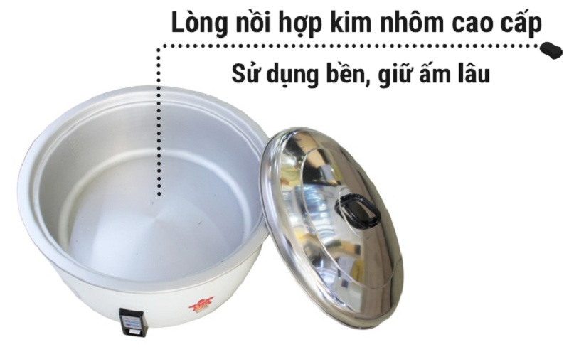 Nồi cơm điện nắp rời Sharp 10 lít KSH-1010V