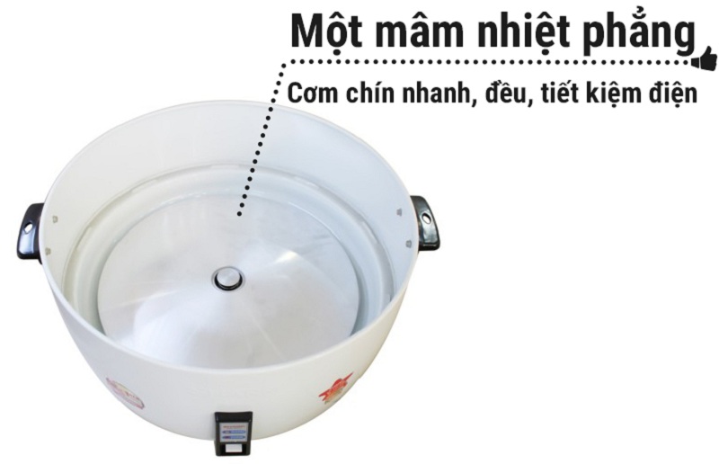 Nồi cơm điện nắp rời Sharp 10 lít KSH-1010V