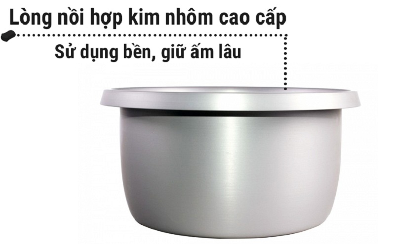 Nồi cơm điện nắp rời Sharp 3.8 lít KSH-740V