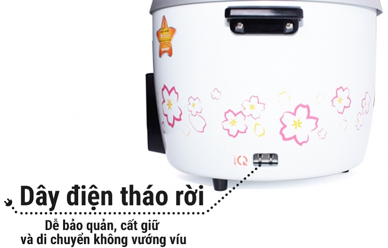 Nồi cơm điện nắp rời Sharp 3.8 lít KSH-740V