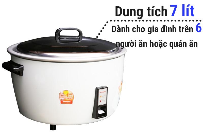 Nồi cơm điện nắp rời Sharp 7 lít KSH-777V