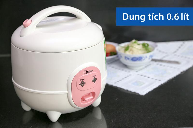Nồi cơm điện Midea 0.6 lít CM06SA