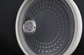 Nắp vòm inox Nồi cơm nắp gài Midea MR-CM18SY
