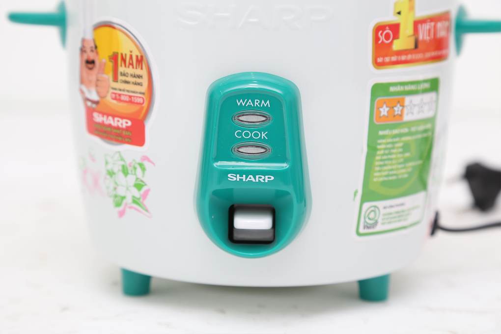 Nồi cơm điện nắp rời Sharp 0.6L KSH-206V