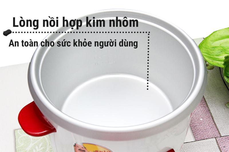 Nồi cơm điện nắp rời Sharp 1.1 lít KSH-311V