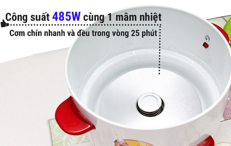 Nồi cơm điện nắp rời Sharp 1.1 lít KSH-311V