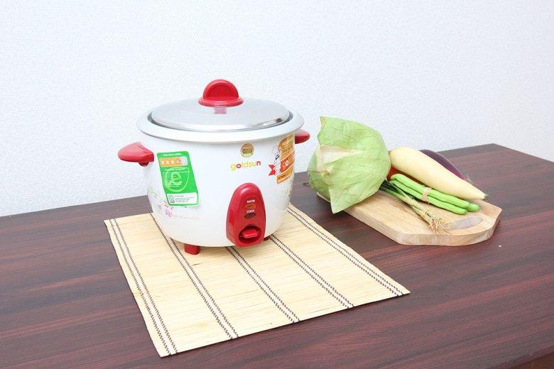 Nồi cơm điện nắp rời Goldsun 1.2 lít ARC-GDF12C1