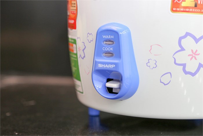 Nồi cơm nắp rời Sharp KSH-218V 1.8 lít Màu Trắng