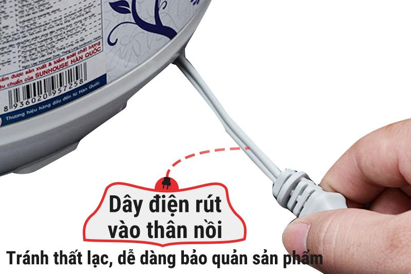 Nồi cơm điện nắp gài Sunhouse 1.8 lít SH 869