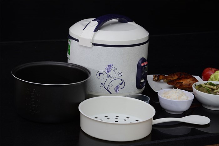 Nồi cơm điện Sunhouse 1.8 lít SH 869 Màu Trắng