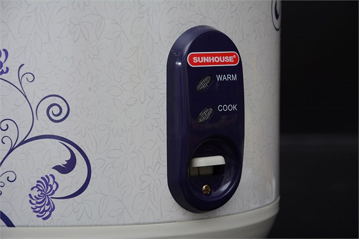 Nồi cơm điện Sunhouse 1.8 lít SH 869 Màu Trắng
