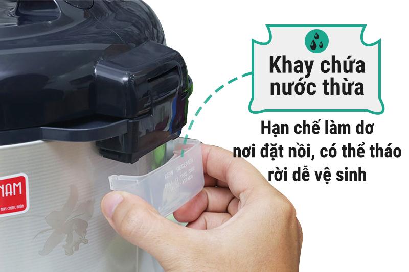 Nồi cơm điện nắp gài Sharp 1.8 lít KS-R18STV