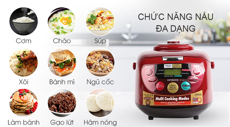 Nồi cơm điện Hitachi 1.8 lít XMC18Y
