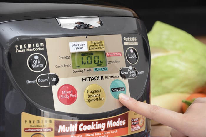 Nồi cơm điện Hitachi 1.8 lít XMC18Y Màu Đen