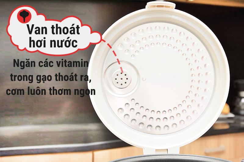 Nồi cơm điện nắp gài Midea 1.8 lít MR-CM18SQ