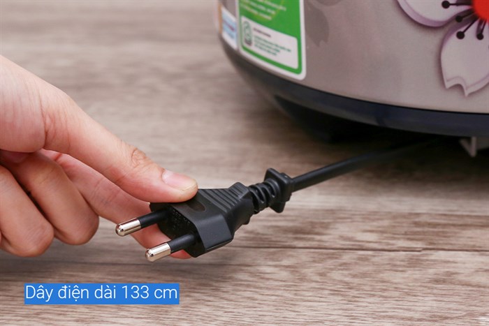 Nồi cơm nắp gài Sharp 2.2 lít KS-R231STV Màu Xám