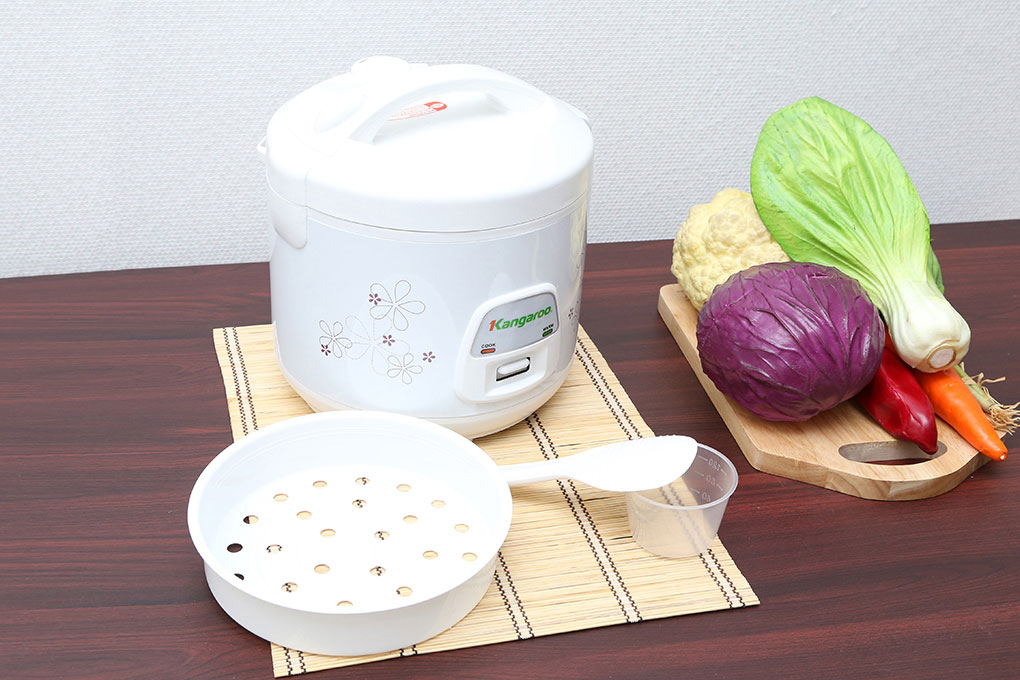 Nồi cơm điện nắp gài Kangaroo 1.2 lít KG18N