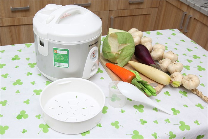 Nồi cơm điện Panasonic 1 lít SR-TEJ10 Màu Xám