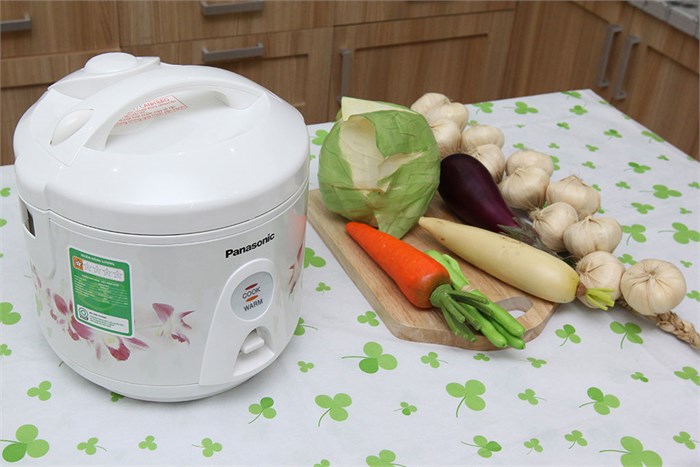 Nồi cơm điện Panasonic 1 lít SR-TEJ10 Màu Trắng