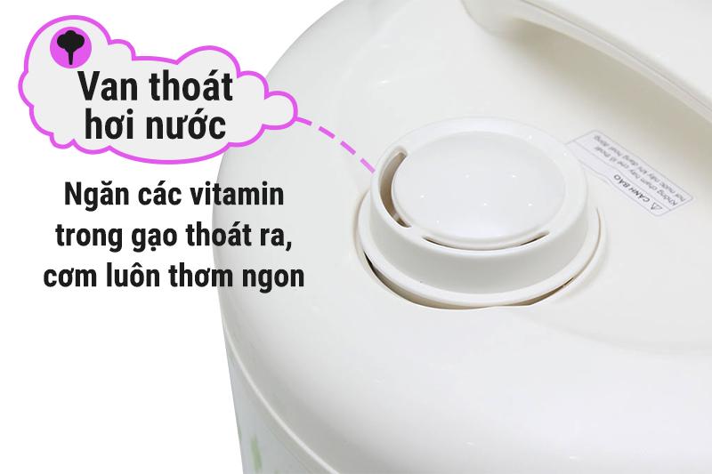 Nồi cơm điện nắp gài Sanyo 1.8 lít ECJ-VM18F