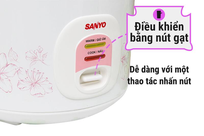 Nồi cơm điện nắp gài Sanyo 1.8 lít ECJ-VM18F