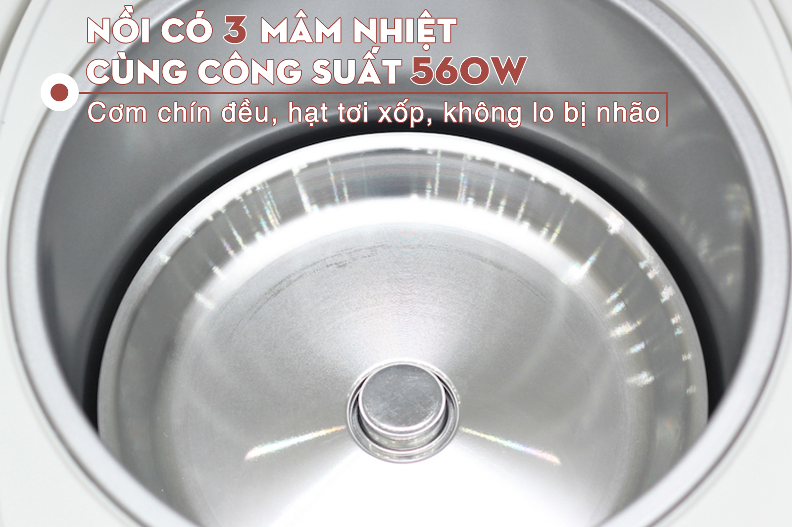 Nồi cơm điện tử ToshiBa 1 lít RC-10NMF(WT)VN