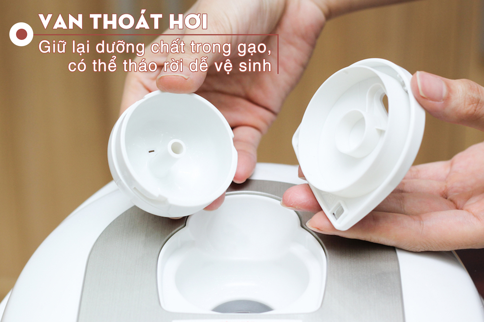 Nồi cơm điện tử ToshiBa 1 lít RC-10NMF(WT)VN
