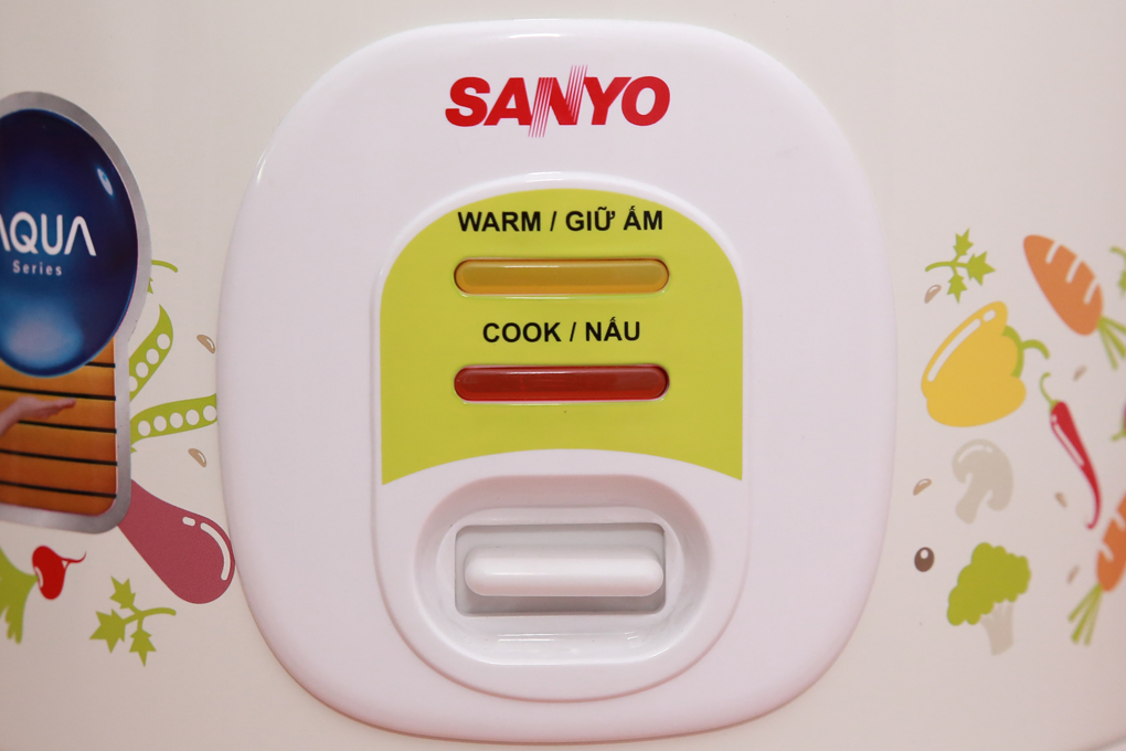 Nồi cơm điện nắp gài Sanyo 1 lít ECJ-VM10A