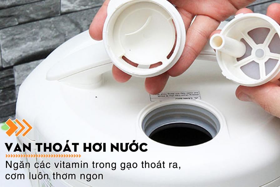 Nồi cơm điện nắp gài Sanyo 1 lít ECJ-VM10A