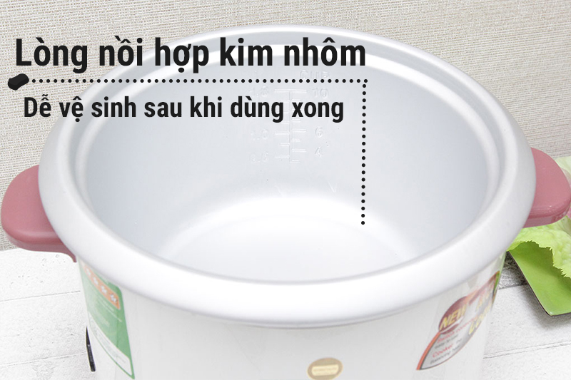 Nồi cơm điện nắp rời Goldsun 1.8 lít ARC-G18CP1