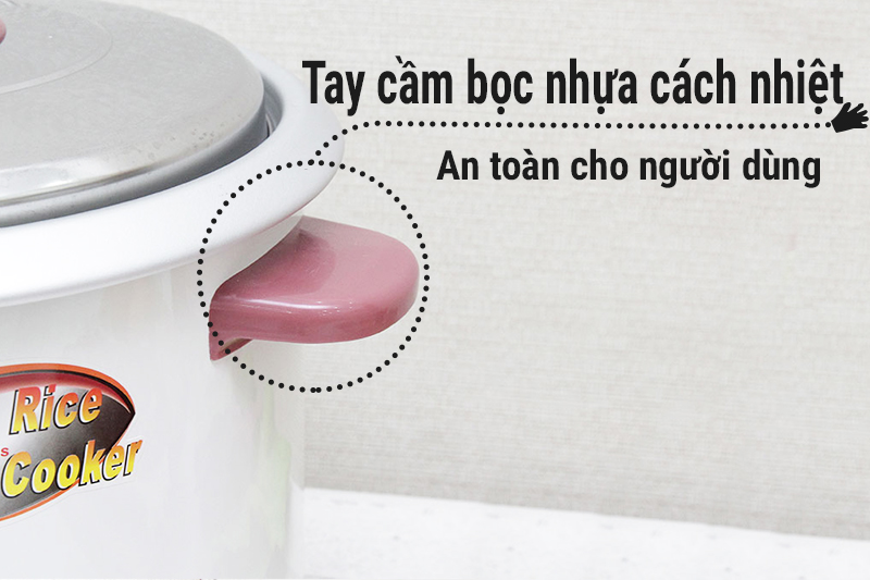 Nồi cơm điện nắp rời Goldsun 1.8 lít ARC-G18CP1