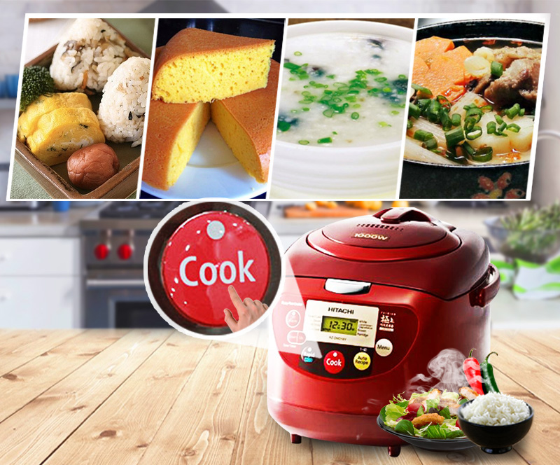 Đa dạng chức năng nấu tự động