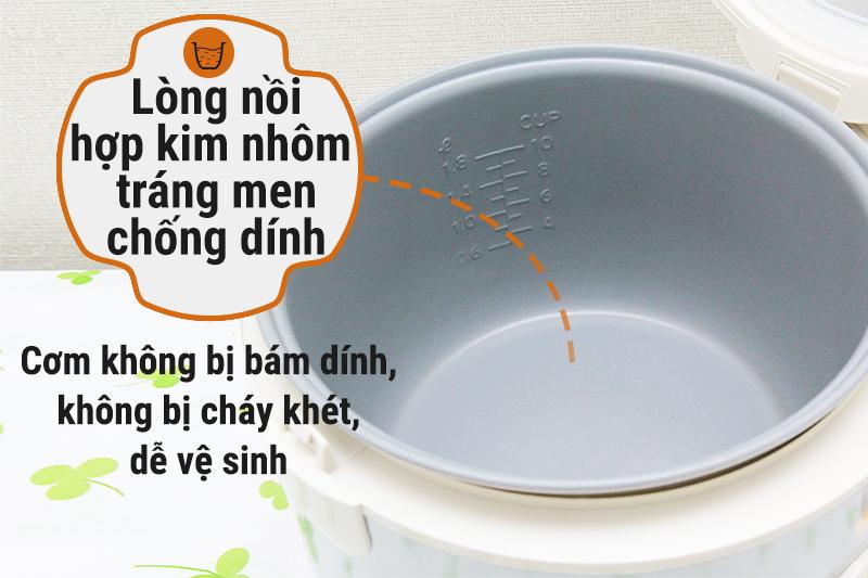 Nồi cơm nắp gài Goldsun 1.8 lít ARC-G18BS