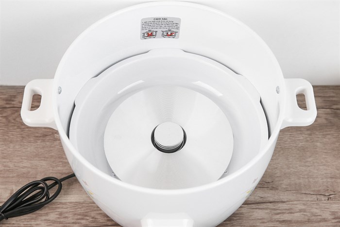 Nồi cơm điện Midea 1.8 lít MR-GM18SA Màu Trắng