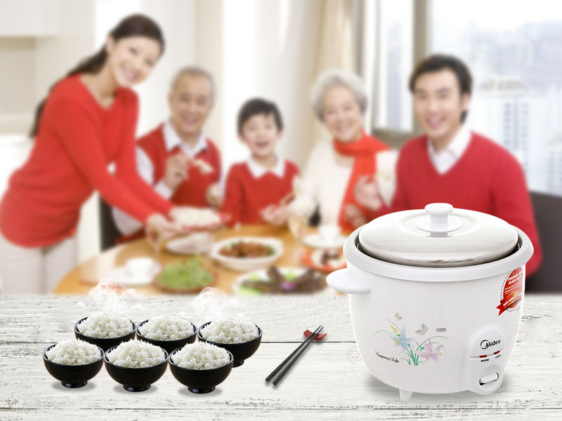 Nồi cơm điện Midea 1.8 lít MR-GM18SA Nồi cơm điện Midea 1.8 lít MR-GM18SA