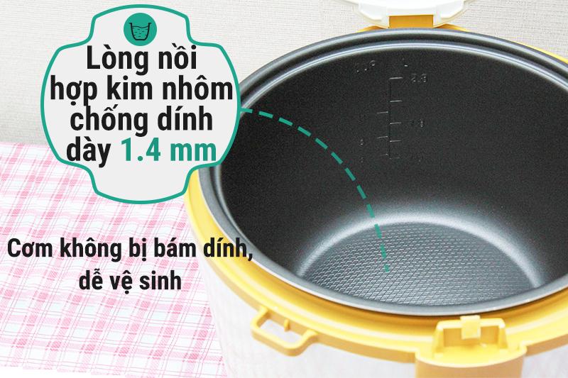 Lòng Nồi cơm điện nắp gài Sunhouse 2.8 lít SH 830