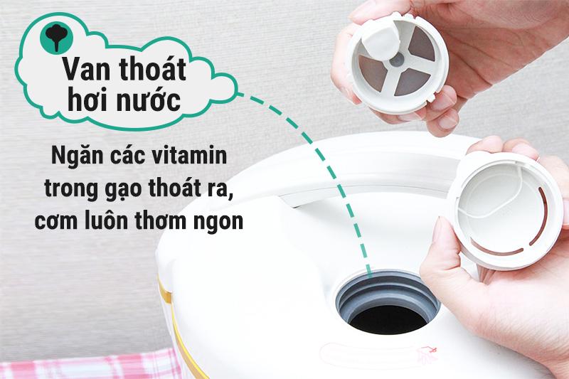 Van thoát nước Nồi cơm điện nắp gài Sunhouse 2.8 lít SH 830