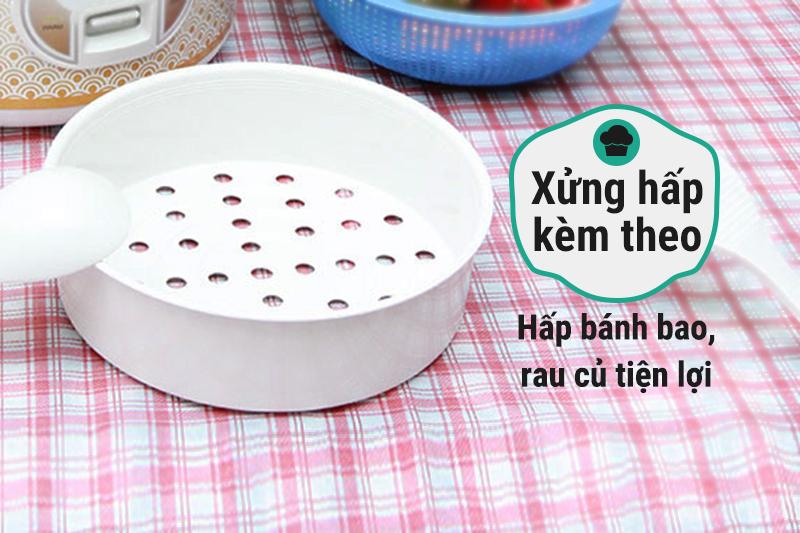 Nồi cơm điện nắp gài Sunhouse 2.8 lít SH 830 có xửng hấp