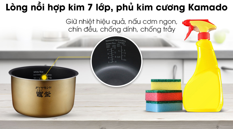 Nồi cơm cao tần Panasonic 1.8 lít SR-HB184KRA