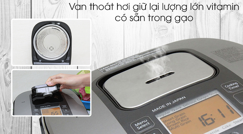 Nồi cơm cao tần Panasonic 1.8 lít SR-HB184KRA