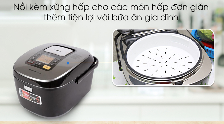 Nồi cơm cao tần Panasonic 1.8 lít SR-HB184KRA