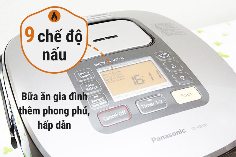 Nồi cơm điện cao tần Panasonic 1.8 lít SR-HB184KRA