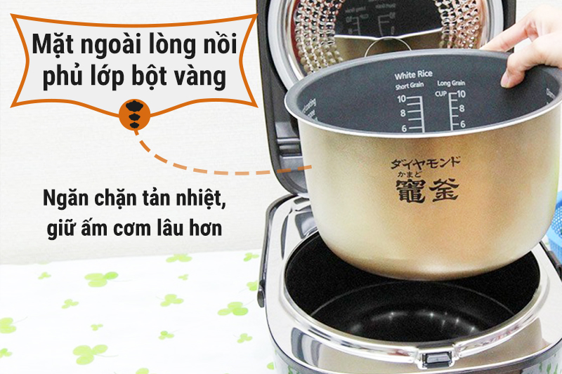Nồi cơm điện cao tần Panasonic 1.8 lít SR-HB184KRA