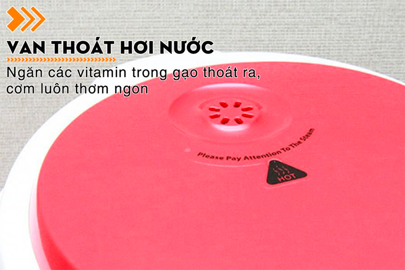 Van thoát hơi - Nồi cơm điện nắp gài Sunhouse Mama 1.8 lít SHD 8661