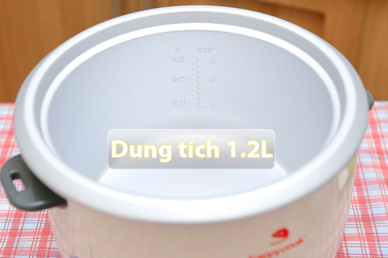 Nồi cơm điện nắp rời Happycook 1.2L HCR-513D